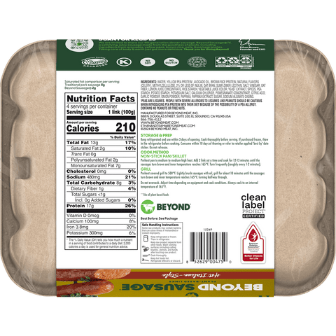 BEYOND SAUSAGE HOT ITALIAN-STYLE