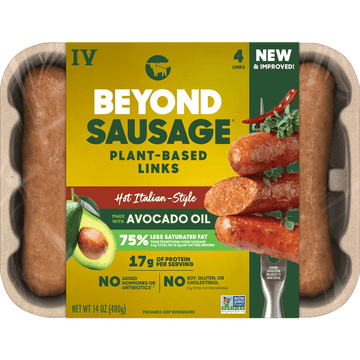 Beyond Sausage Hot Italian-Style