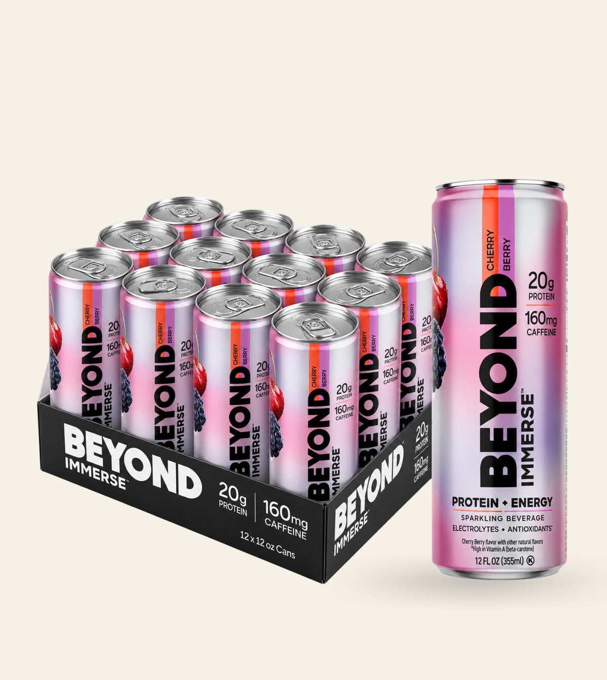 Beyond Immerse™ Protein + Energy Cherry Berry