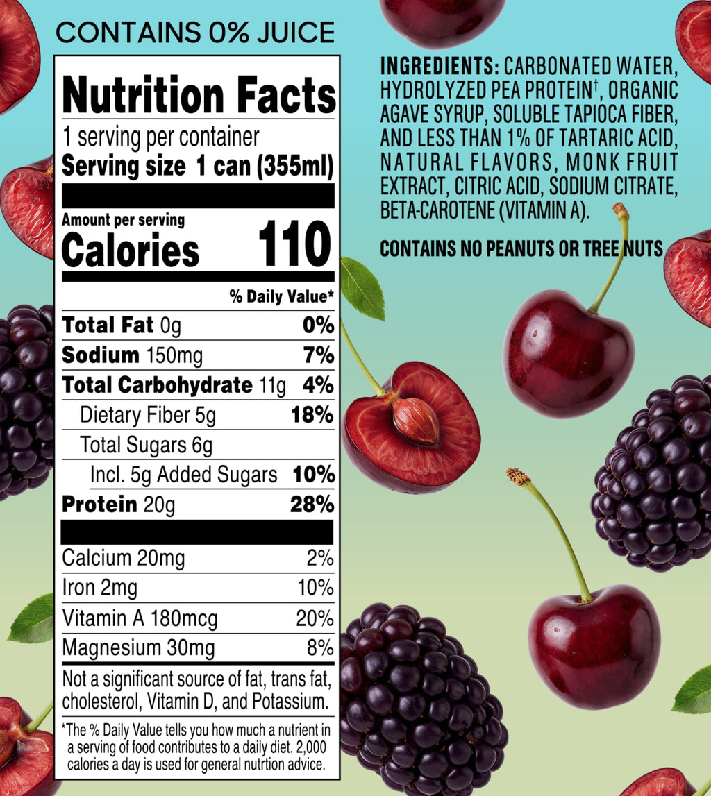 Cherry Berry (with organic agave) - 20g Protein