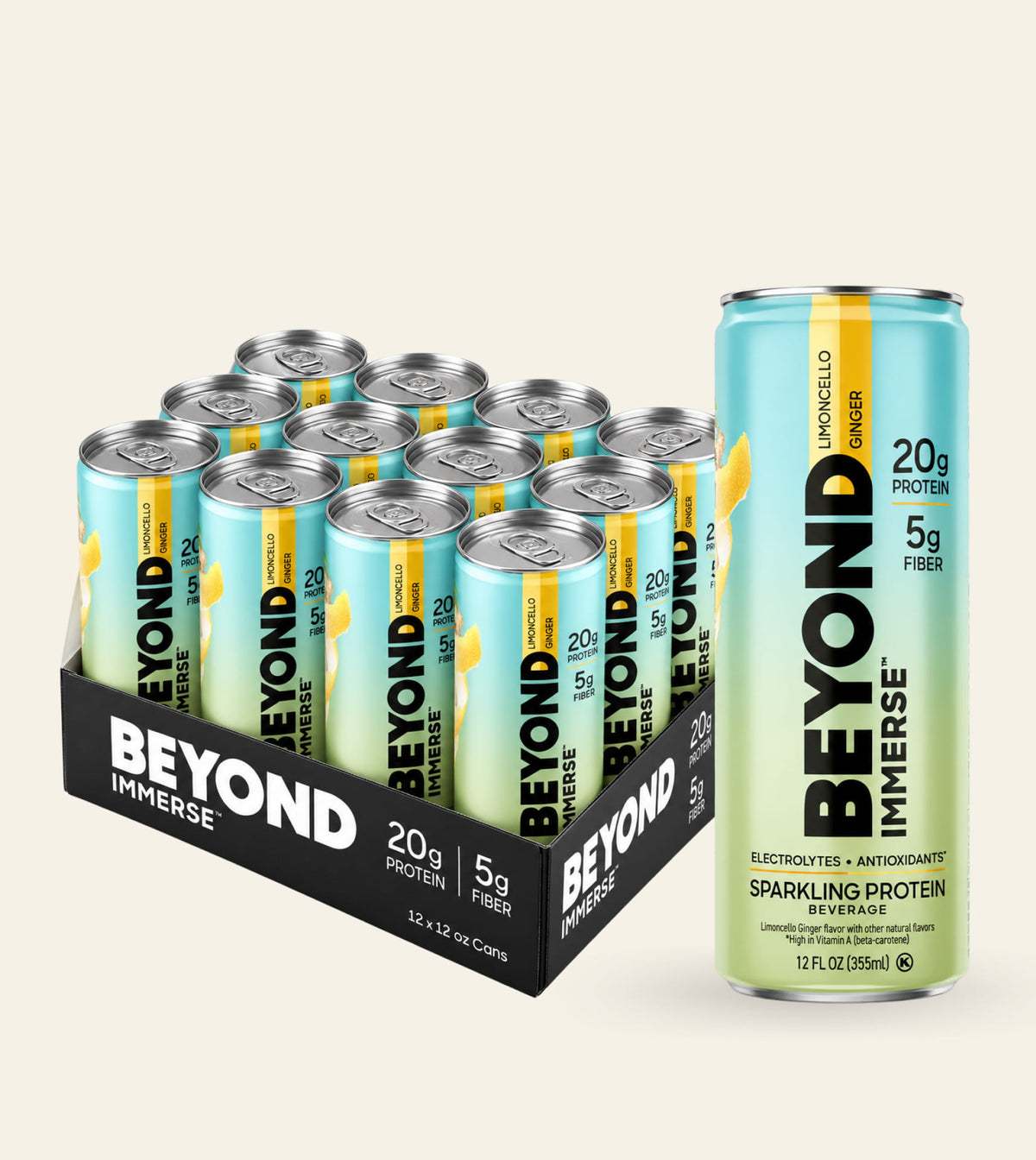 Beyond Immerse™ Limoncello Ginger (with organic agave)