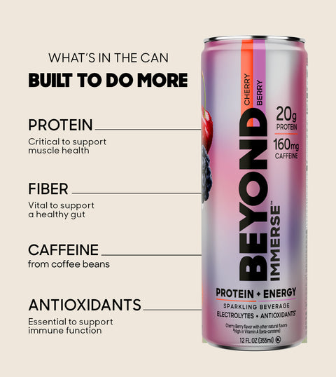 Beyond Immerse™ Protein + Energy Cherry Berry