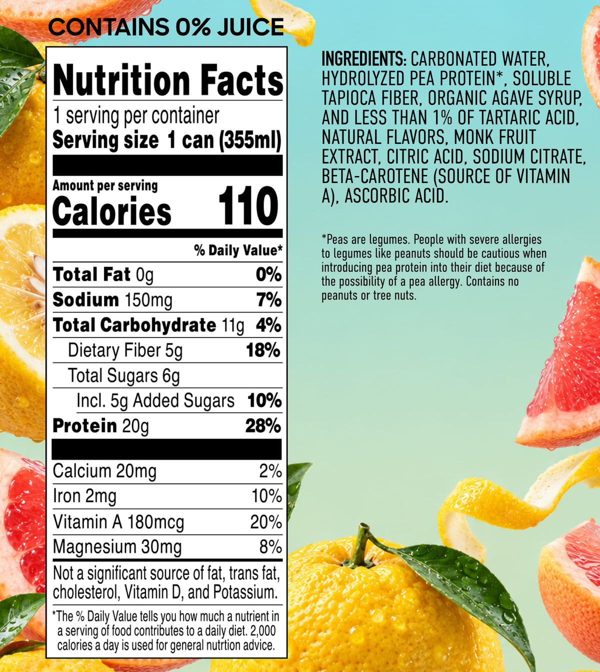 Beyond Immerse™ Yuzu Grapefruit (with organic agave)