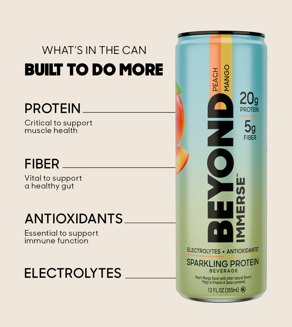 Peach Mango (with organic agave) - 20g Protein