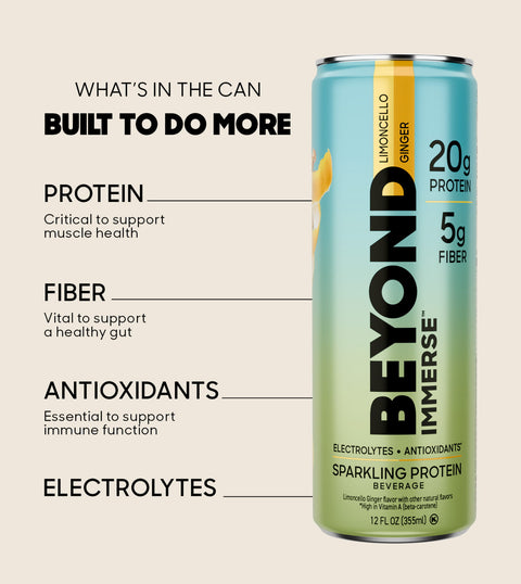 Beyond Immerse™ Limoncello Ginger (with organic agave)
