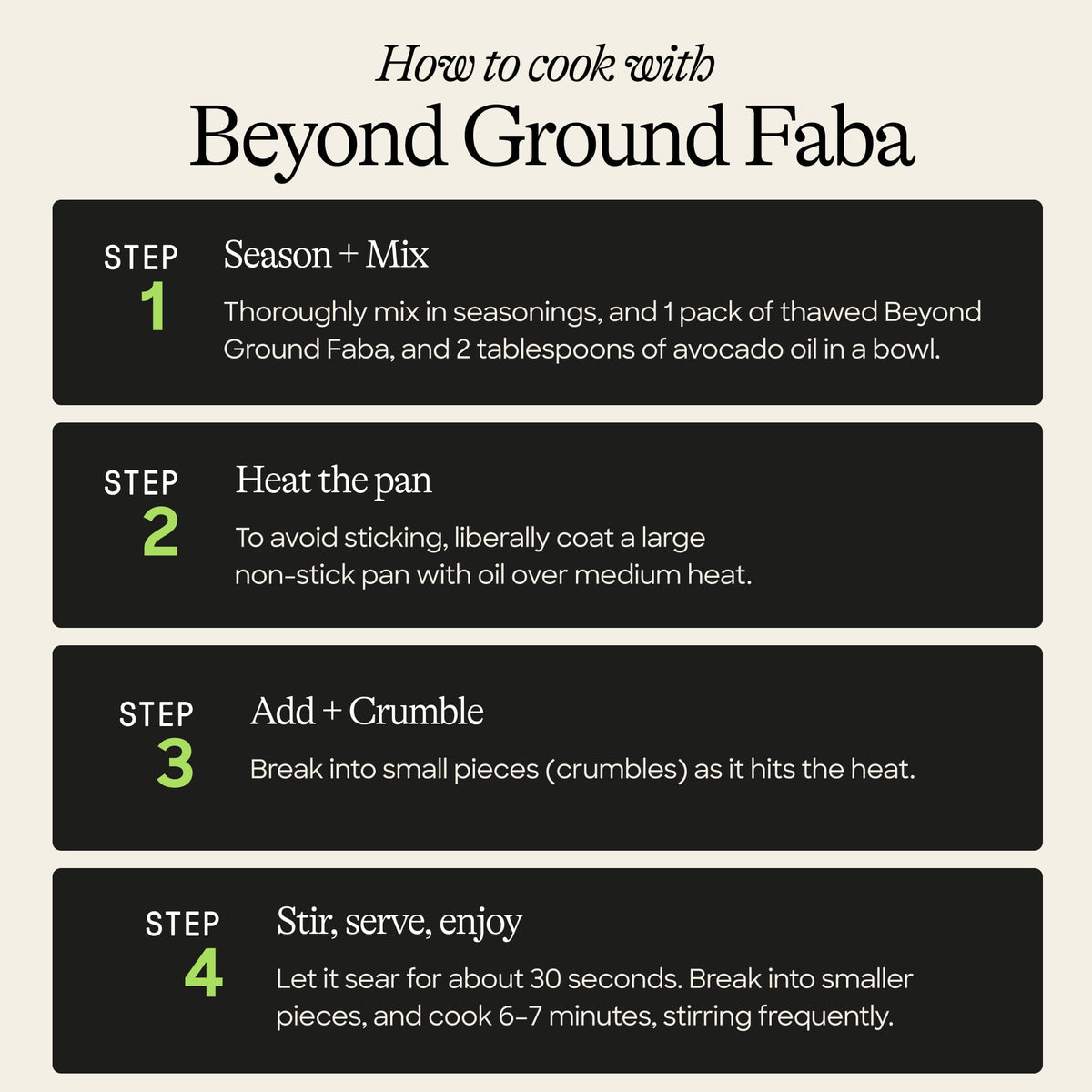 Beyond Ground Faba 12 Pack